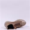 Hispanitas Montana Frontzip Wedge Boot - Taupe Suede